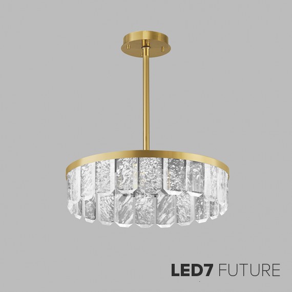 Loft Industry Modern - Wow 1Row Chandelier